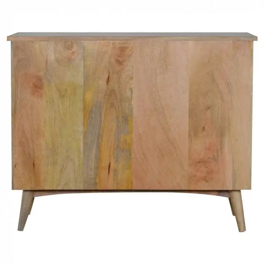 Oak - ish Solid Wood 8 Drawer Chest - Price Crash Furniture