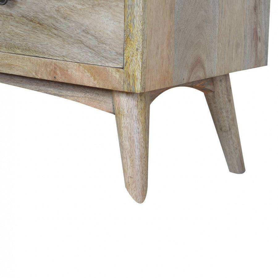 Oak - ish Solid Wood 8 Drawer Chest - Price Crash Furniture