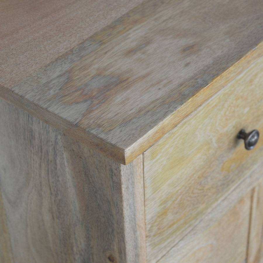Oak - ish Solid Wood 8 Drawer Chest - Price Crash Furniture