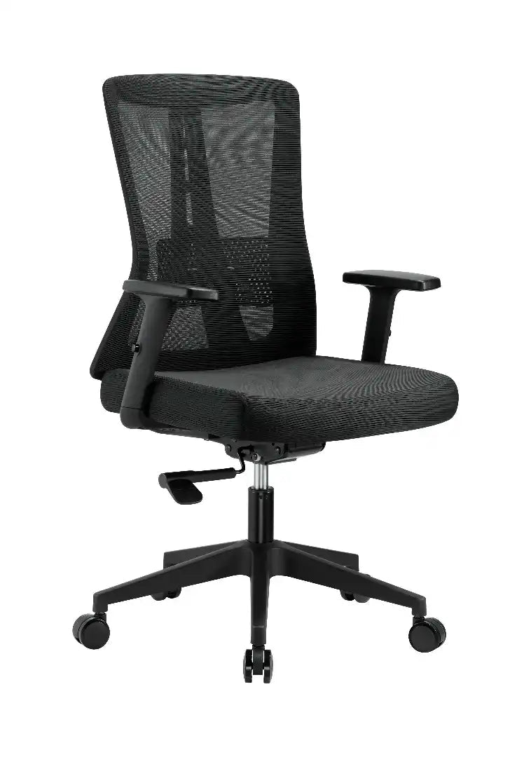 Oxford Office Chair - Black - Price Crash Furniture