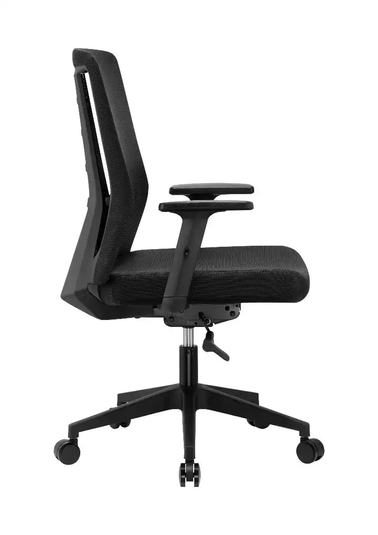 Oxford Office Chair - Black - Price Crash Furniture