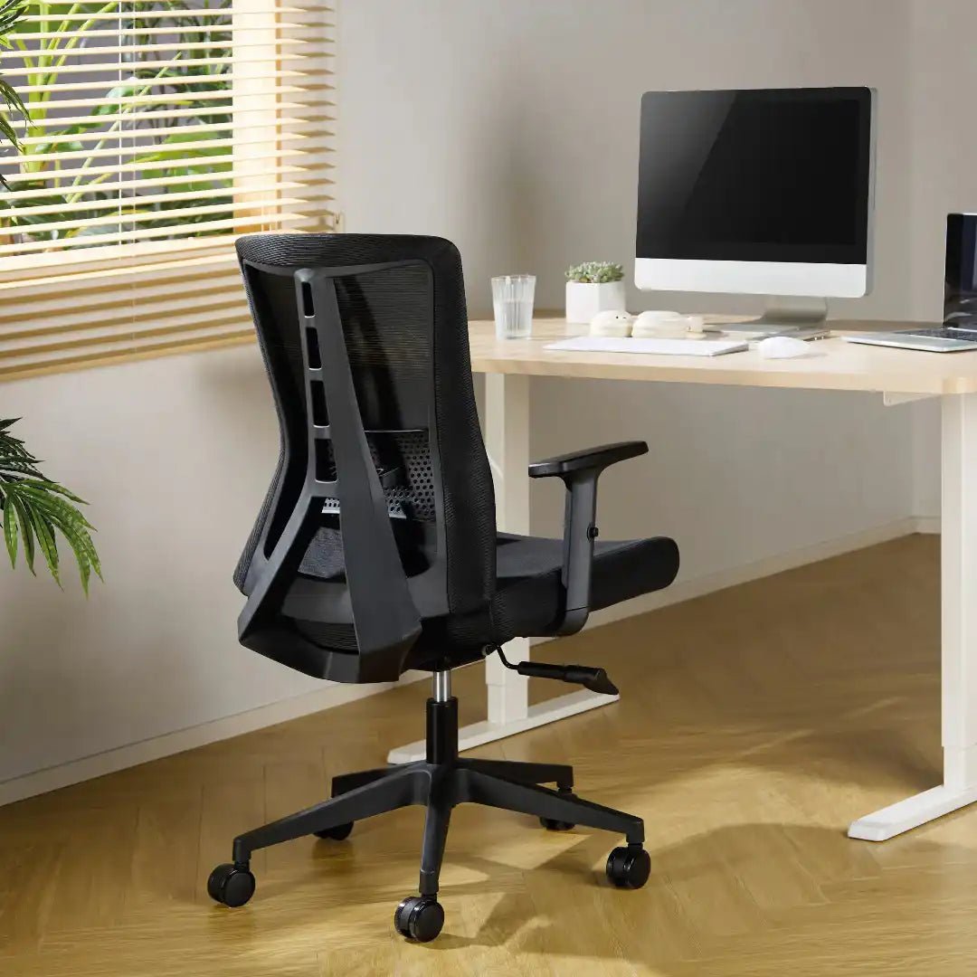 Oxford Office Chair - Black - Price Crash Furniture
