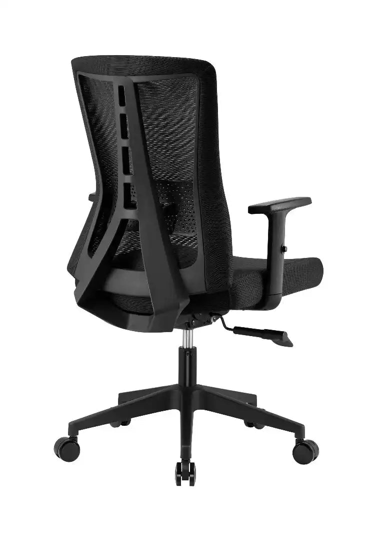 Oxford Office Chair - Black - Price Crash Furniture