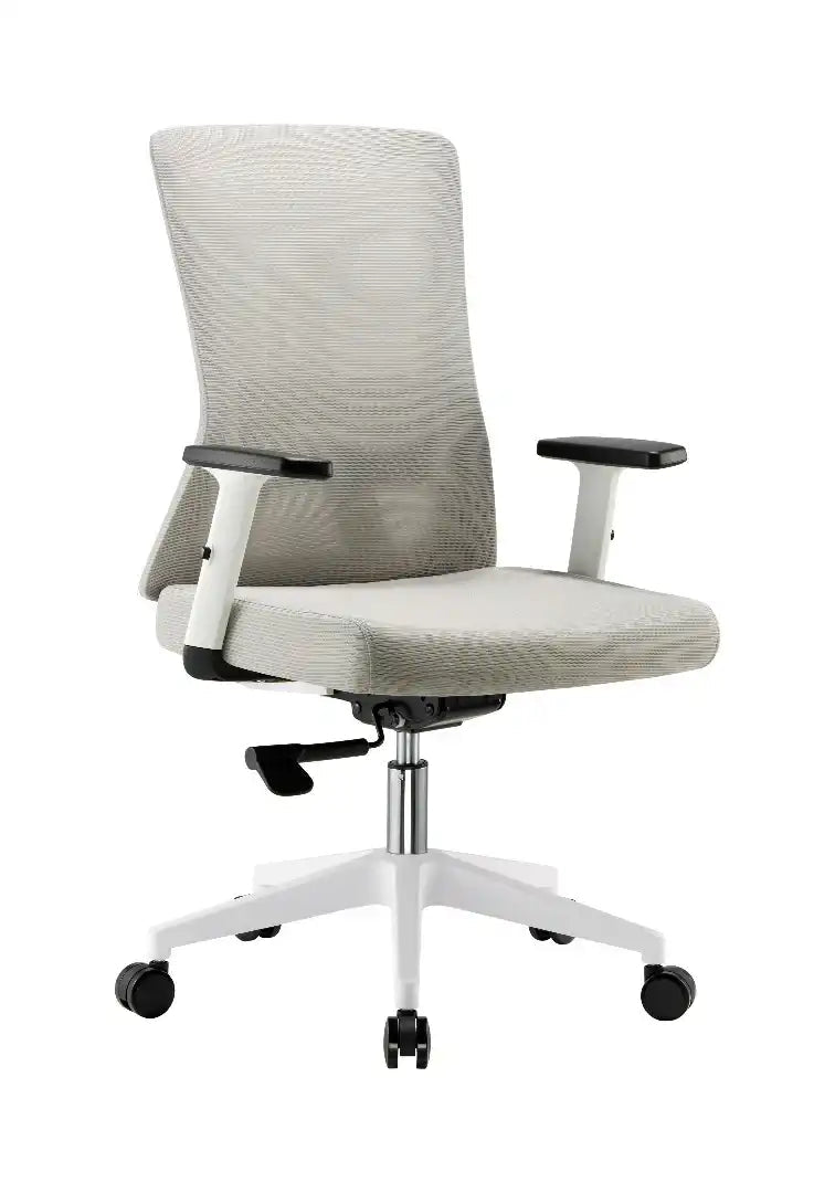 Oxford Office Chair - Grey - Price Crash Furniture