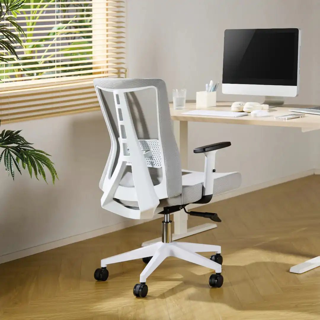 Oxford Office Chair - Grey - Price Crash Furniture