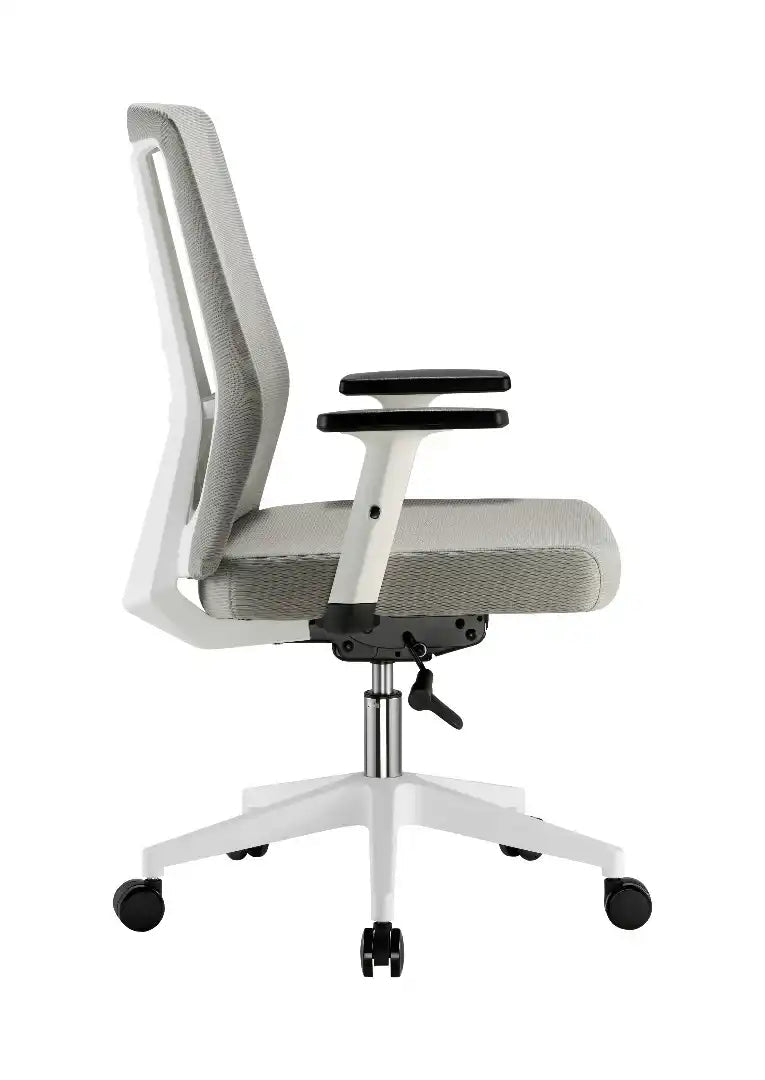 Oxford Office Chair - Grey - Price Crash Furniture