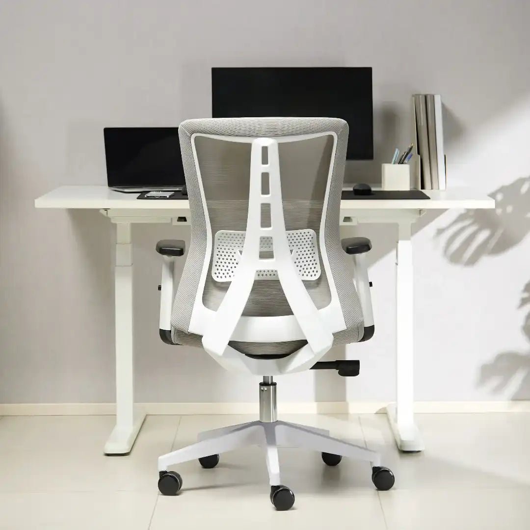 Oxford Office Chair - Grey - Price Crash Furniture