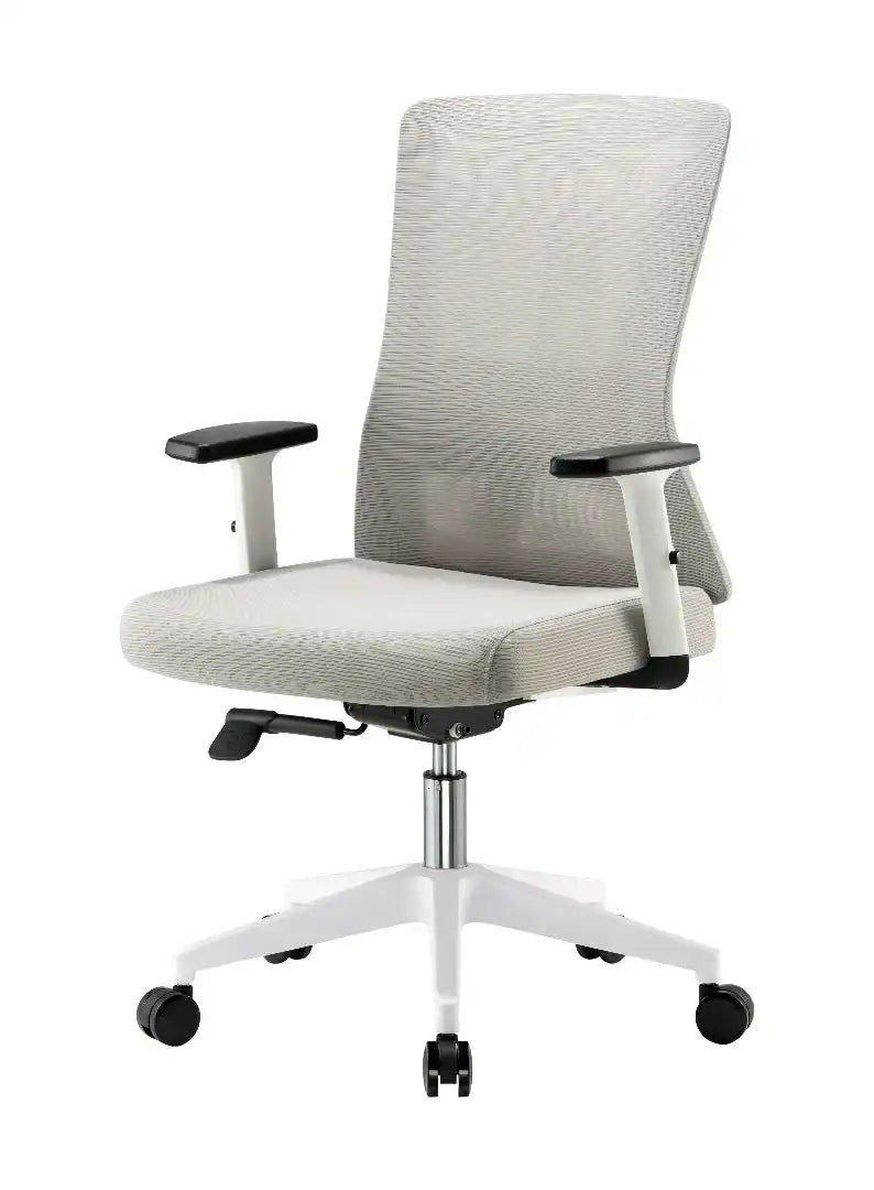 Oxford Office Chair - Grey - Price Crash Furniture