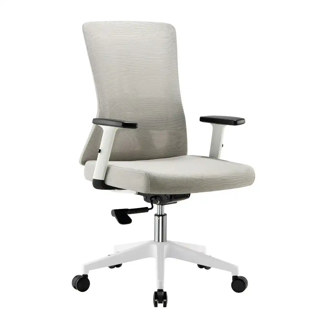 Oxford Office Chair - Grey - Price Crash Furniture