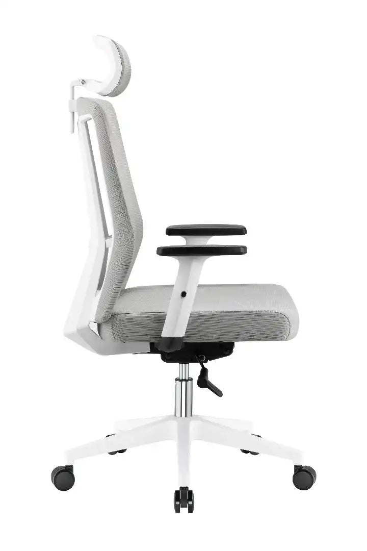 Oxford Plus Office Chair - Grey - Price Crash Furniture