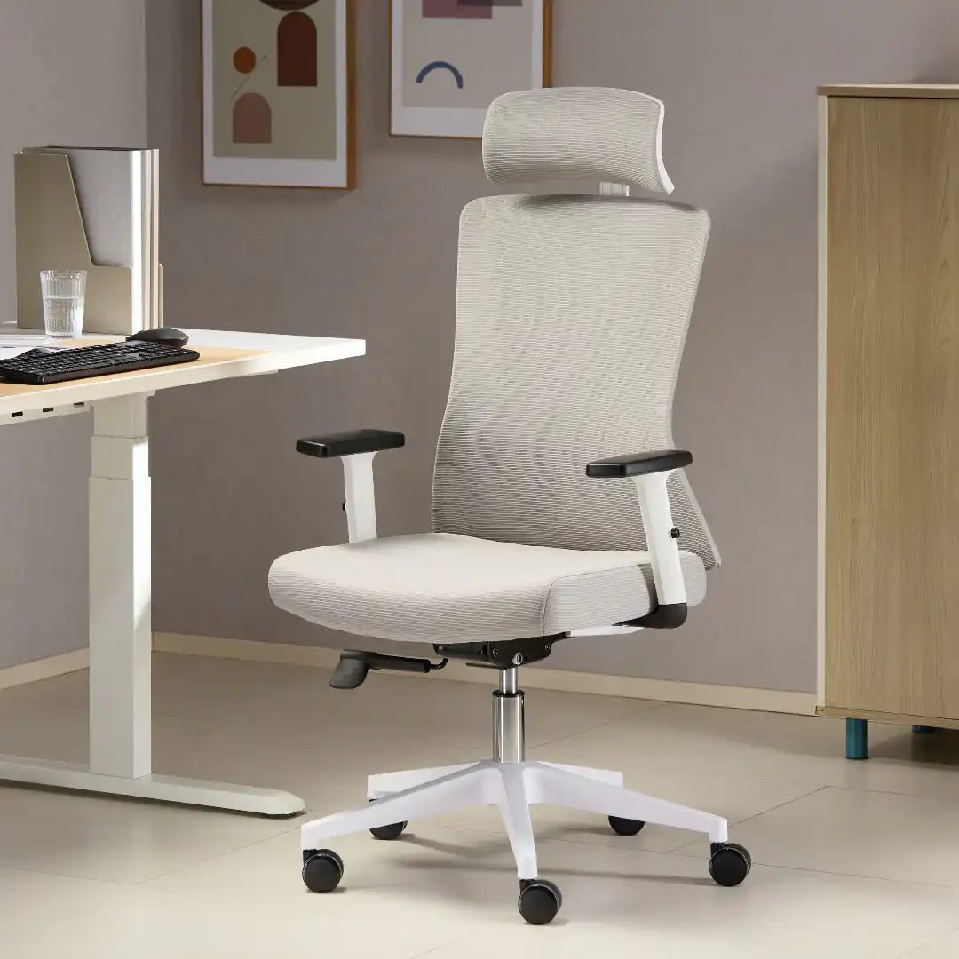 Oxford Plus Office Chair - Grey - Price Crash Furniture