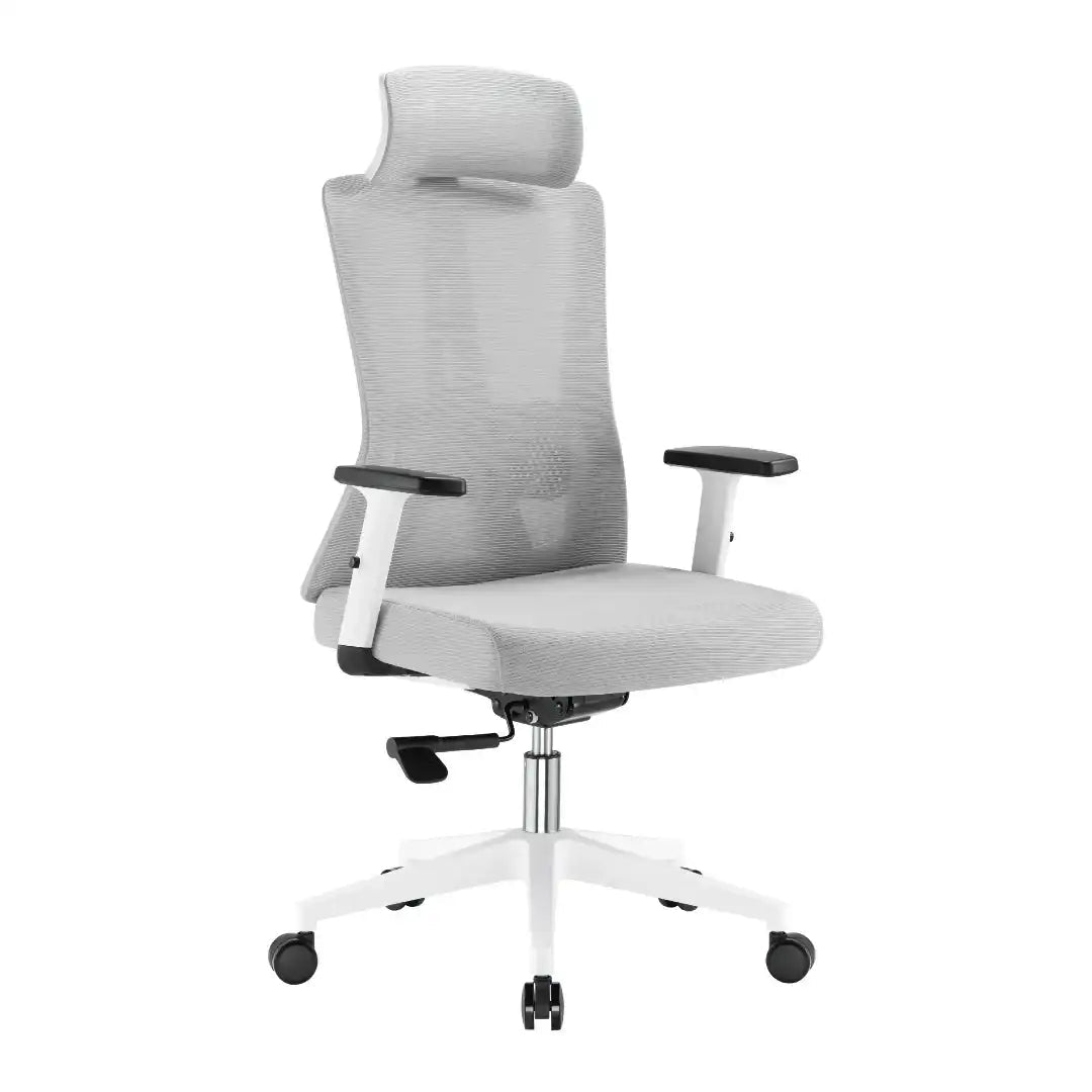 Oxford Plus Office Chair - Grey - Price Crash Furniture