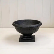 Urn Black Cement Pot