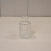 Clear Mini Geometric Glass Bottle (H9.2cm) TD5cm Weight-103g