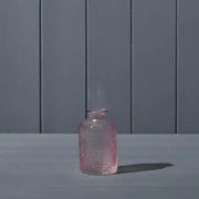 Lavender Dimpled Glass Bottle D6.3 x H10cm  Weight-180g