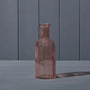 Rose Glass Bottle H19 x D7.5cm