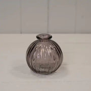 Amethyst Round Bottle H8.4cm D8.3cm  Weight-197g