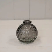 Smoky Grey Round Bottle H8.4cm D8.3cm  Weight-197g