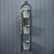 Meadow Wall Planter with Three Pots (113cm)