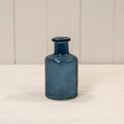 Blue Glass Bottle D6.8 x H11.8cm  Weight-186g
