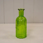 Emerald Green Glass Bottle H19cm TD4.5cm B7.5cm W 0.35kg