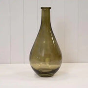 Olive Green Tall Bud Vase