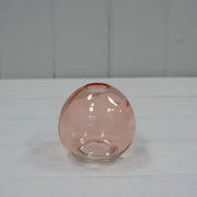 Rose Globe Glass Vase D8.8 x H8cm