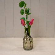 Smokey Brown Glass Bottle