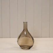Smokey Brown Wide Bud Vase