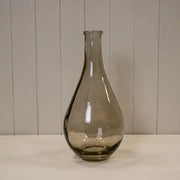 Smokey Brown Tall Bud Vase