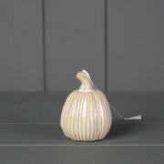 Hanging Ceramic Pumpkin D5xH6.5cm