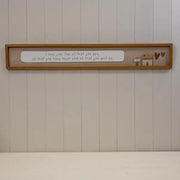 Rectangle Wooden Sign 'I Love You For All You Are, All That You Have Been and All That You Will Be'