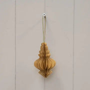 Set of 3 Caramel Chandelier Baubles