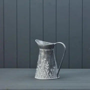 Zinc Meadow Design Jug (21.5cm)