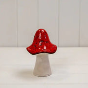 Ceramic Mushroom L8.5xW8.5xH13.5cm  Weight-172g