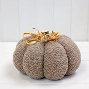 Beige Fabric Pumpkin L20xW20xH15cm  Weight-188g