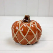 Ceramic Pumpkin L12.2xW12.2xH10.5cm  Weight-449g