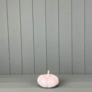 Glazed Ceramic Pumpkin with Textured Detail Decoration L12xD12xH8.5cm