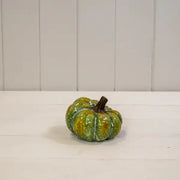 Large Wonky Vintage Style Pumpkin in Green