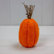 Orange Wool Pumpkin 9x20cm  Weight-22g