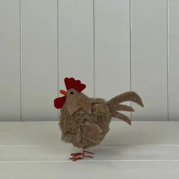 Beige Freestanding Chicken 13x7x15cm  Weight-23g