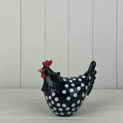 Black Speckled Chicken TD15.6x9.2cm H13.3cm  Weight-247g