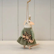 Hanging Felt Mouse L9xD9xH15cm