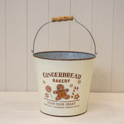 Large Gingerbread Bakery Bucket