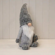 Fabric gonk holding gift (55cm) 25x19x55cm  Weight-731g