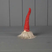 Fabric Gonk with Long Red Hat (15cm)