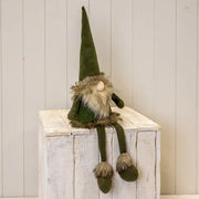 Green Fabric Gonk Decoration L16xD11xH55cm  Weight-366g