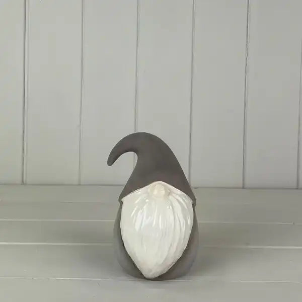 Grey Ceramic Gonk 9x9x13.5cm  Weight-130g