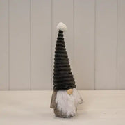 Grey Ribbed Hat Gonk