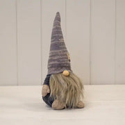 Large Grey Fabric Gonk with Knitted Hat